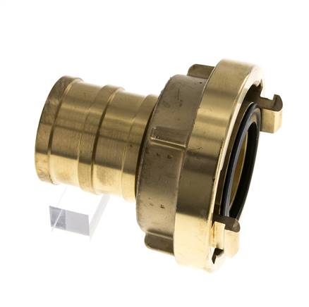 Storz coupling 52-C, 52mm hose, Brass (STKS66/52MS) - Landefeld -  Pneumatics - Hydraulics - Industrial Supplies