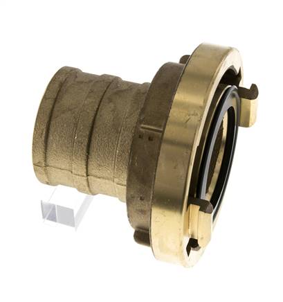 Storz coupling 65, 65 (2-1/2)mm hose, Brass (STKS81/65MS) - Landefeld -  Pneumatics - Hydraulics - Industrial Supplies