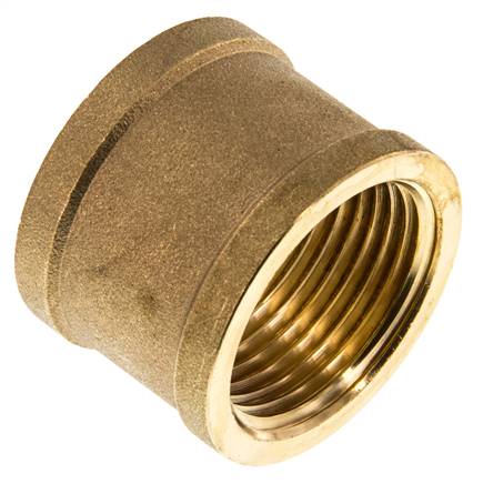 Round Socket G 1 G 1 Brass Mur10ms Landefeld Pneumatics Hydraulics Industrial Supplies
