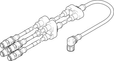 Exemplaire exposé: NEFV-V12-M12W8-0.6-M12QG5 (4787544)