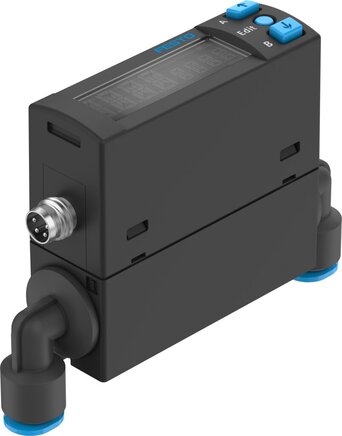 Principskitse: SFAH-10U-Q6AR-PNLK-PNVBA-M8 (8158423)   &   SFAH-50U-Q6AR-PNLK-PNVBA-M8 (8158424)
