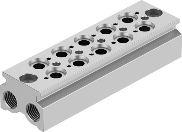 Principskitse: CPE18-3/2-PRS-3/8-5 (550571)   &   CPE18-3/2-PRS-3/8-5-NPT (550622)