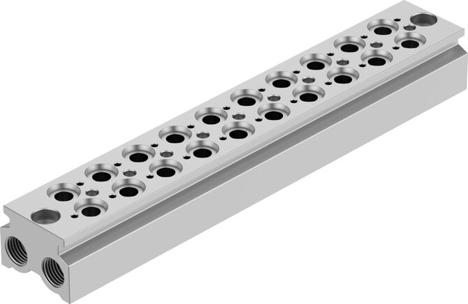 Principskitse: CPE18-3/2-PRS-3/8-10 (550576)   &   CPE18-3/2-PRS-3/8-10-NPT (550627)