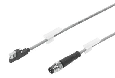 Príklady vyobrazení: SMT-10G-PS-24V-E-0,3Q-M8D (547863)   &   SMT-10G-NS-24V-E-0,3Q-M8D (8065029)