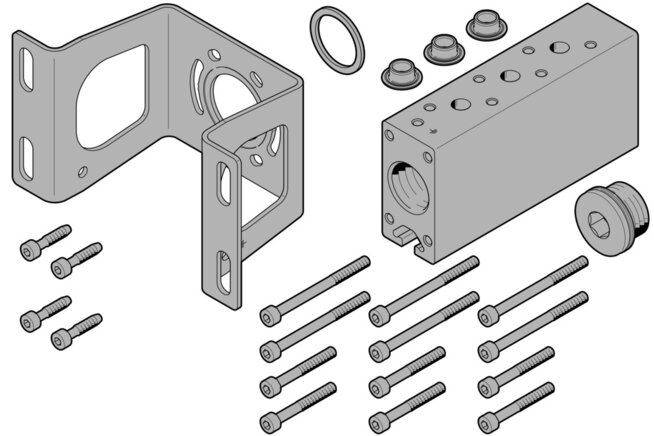 Principskitse: VABM-B10-30-G34-2-P53-E (8026356)   &   VABM-B10-30-G34-3-P53-E (8026357)   &   VABM-B10-30-G34-4-P53-E (8026358)