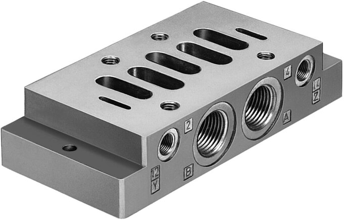 Principskitse: NAS-1/2-3A-ISO (10336)   &   NAS-1/2-NPT-3A (13995)   &   NAS-3/4-4A-ISO (152813)