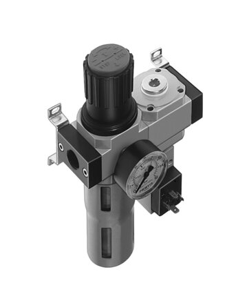 Principskitse: LFR-1/8-D-MINI-KE (185755)   &   LFR-1/4-D-MINI-KE (185757)   &   LFR-1/4-D-MIDI-KE (185759)  & ...