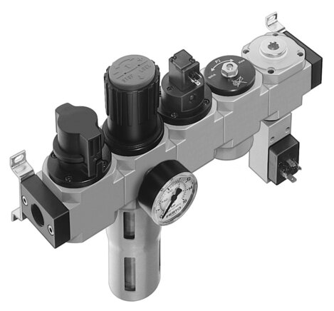 Principskitse: LFR-1/4-D-MINI-KG (185781)   &   LFR-1/2-D-MIDI-KG (185787)   &   LFR-1/2-D-MIDI-KG-A (185788)  & ...