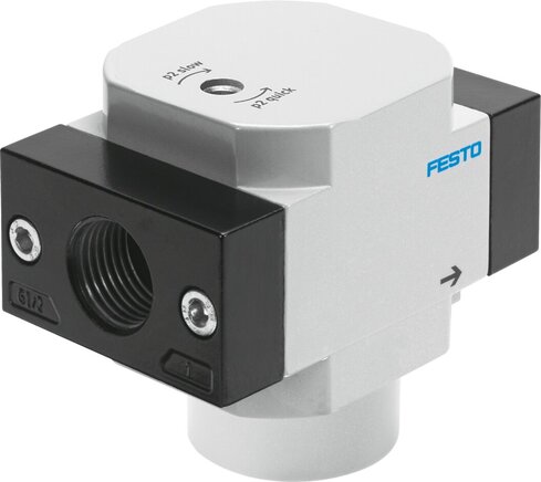 Principskitse: HEL-1/8-D-MINI (165076)   &   HEL-1/4-D-MINI (165077)   &   HEL-1/4-D-MIDI (186521)  & ...