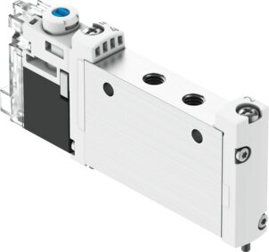 Exemplaire exposé: VUVG-L10-M52-MT-M5-1H2L-F1A (8164327)   &   VUVG-L10-M52-RZT-M5-1H2L-F1A (8164337)   &   VUVG-L10-M52-MZT-M7-1H2L-F1A (8164359)  & ...