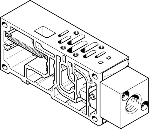 Exemplarische Darstellung: VABV-S6-1Q-N12 (556988)   &   VABV-S6-1Q-G12 (556989)