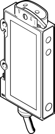 Exemplarische Darstellung: SOE4-FO-L-HF2-1P-K (552795)   &   SOE4-FO-L-HF2-1N-K (552797)
