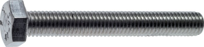 Príklady vyobrazení: Šestihranný šroub DIN 933 / DIN 4017 (nerezová ocel A2)