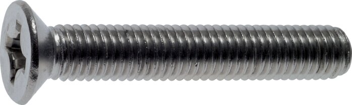 Zgleden uprizoritev: Countersunk screw with cross recess DIN 965 / ISO 7046 (stainless steel A2)