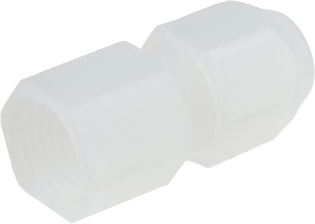 Exemplary representation: Straight screw-on fitting, plastic