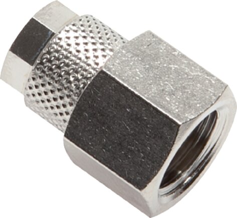 Zgleden uprizoritev: CK screw-on fittings with cylindrical female thread (pressure gauge fittings), nickel-plated brass