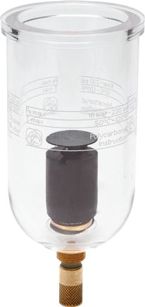 Exemplary representation: Replacement container for filters & filter regulators - Mini & Standard, type BDF 33 AM