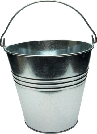 Exemplary representation: Metal bucket