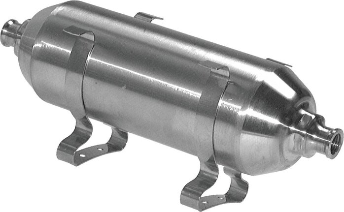 Zgleden uprizoritev: Stainless steel compressed air tank