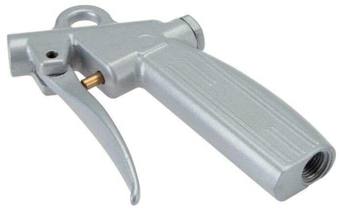 Illustrazione esemplare: Pistola di soffiaggio in alluminio senza ugello, con filettatura interna M 12x1,25, dosabile