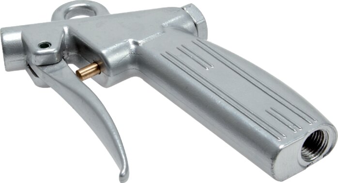 Exemplaire exposé: Pistolet de soufflage en aluminium sans buse, avec filetage femelle M12x1,25