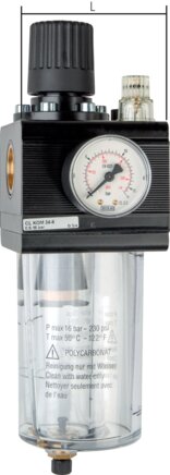 Illustrazione esemplare: Regolatore di pressione combinato serie 2