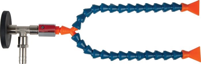 Principskitse: Kühlmittel-Gelenkschlauchsystem - Cool-Line 1/4", CLS 141-MAG 2