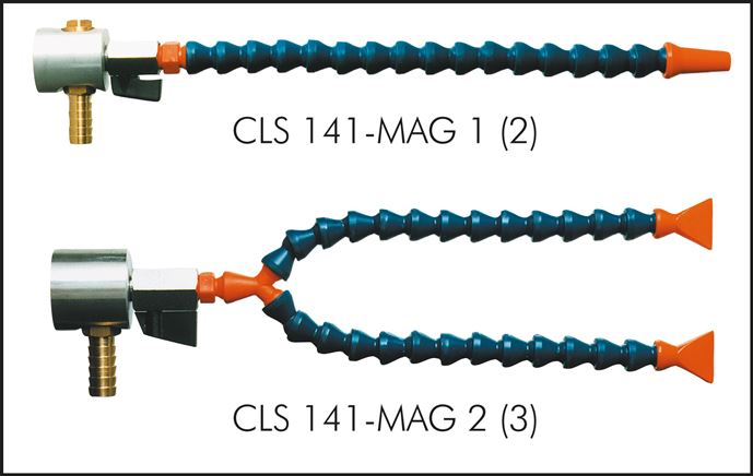 Illustrazione esemplare: Sistema di tubi flessibili per refrigerante con snodo - Cool-Line 1/4", CLS 141-MAG