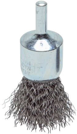 Illustrazione esemplare: Spazzola in filo metallico (filo di acciaio inox ondulato)