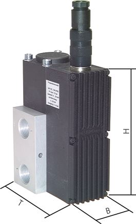 Príklady vyobrazení: Proporcionální regulátor tlaku