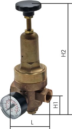 Príklady vyobrazení: Vysokotlaký redukcní ventil