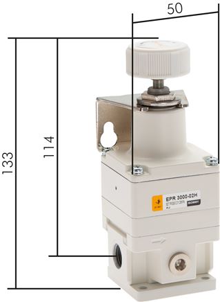 Príklady vyobrazení: Presný regulátor tlaku - Eco-Line, série 2