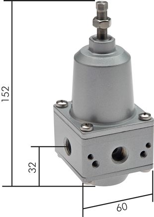 Zgleden uprizoritev: Precision pressure regulator