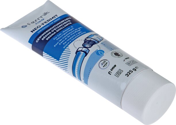 Exemplary representation: Sealing paste for hemp or flax sealing, neo-fermit, 325g tube