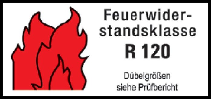 Feuerwiderstandsklasse R 120