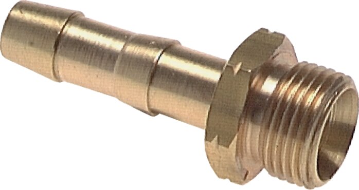 Exemplary representation: Threaded sleeve with cylindrical left-hand thread and inner cone, brass