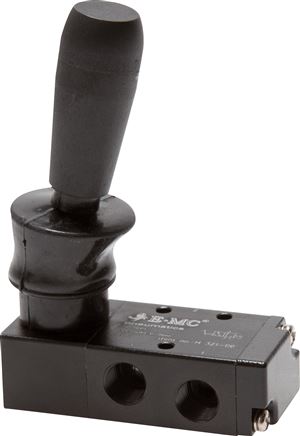 Zgleden uprizoritev: 3/2-way hand lever valve G 1/8"
