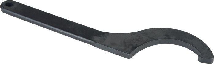 Principskitse: Krognøgle med næse, DIN 1810 A