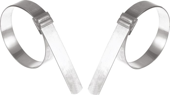 Zgleden uprizoritev: Band-It prefabricated clamp