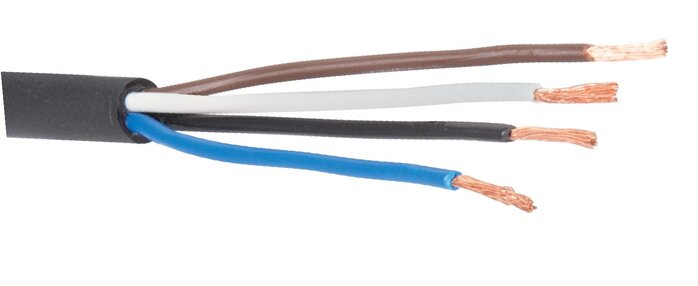 Exemplaire exposé: Câble de connexion, codé A, extrémité de câble (4 fils)