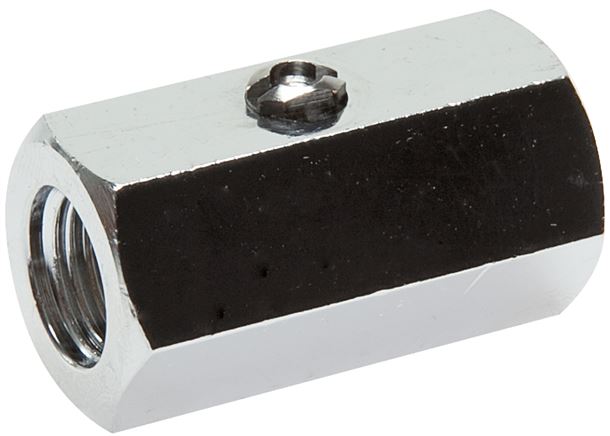Voorbeeldig Afbeelding: Mini-kogelkraan met binnenschroefdraad, bediening schroevendraaier