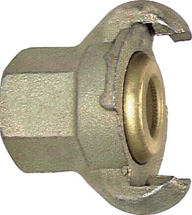 Príklady vyobrazení: Spojka kompresoru s vnitrním závitem, pozinkovaná ocel, tesnení MS