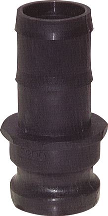 Exemplarische Darstellung: Schnellkupplungsstecker mit Schlauchtülle, Polypropylen