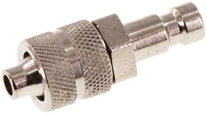 4 Raccords Laiton 90° 8mm - Coude Barbelé Pour Tuyau - Idéal Gaz, Eau, Air Et Industrie