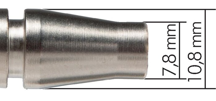 Vue détaillée: Steckerabmessungen Britisches Profil NW 5