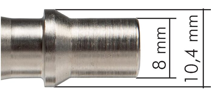 Vue détaillée: Steckerabmessungen PCL-Profil NW 5,5