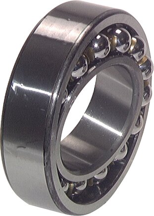 Exemplary representation: Self-aligning ball bearing DIN 630, open (clamping sleeve not included in scope of delivery)