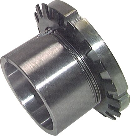 Exemplary representation: Clamping sleeve for self-aligning ball bearing