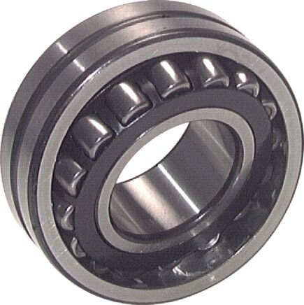 Exemplary representation: Spherical roller bearing DIN 635, open