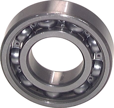 Exemplary representation: Deep groove ball bearing DIN 625, open